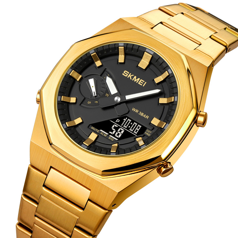 Годинник Skmei 1816GDBK Gold-Black