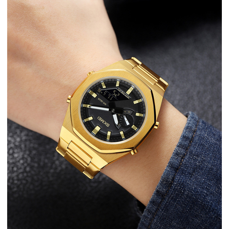 Годинник Skmei 1816GDBK Gold-Black
