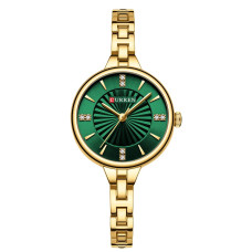 Часы  Curren 9097L Gold-Green