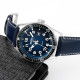 Watch Skmei 9232LSIBU Silver-Blue-Leather Strap