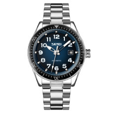 Годинник  Skmei 9232SSIBU Silver/blue-steel strap