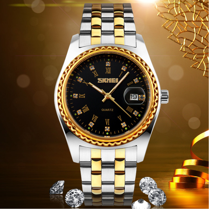 Watch Skmei 9098BK-S Black Lady