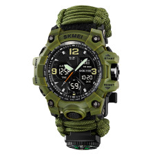 Часы  Skmei 1155BNAG Army Green