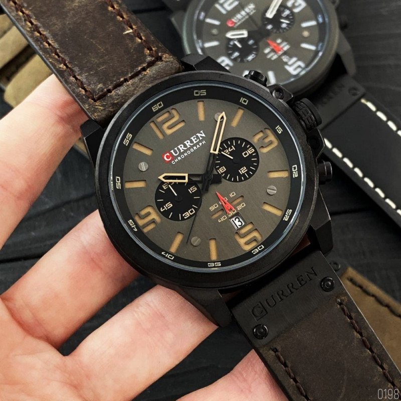 Watch Curren 8314 Black-Brown
