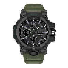 Часы  Sanda 6021 Green-Black
