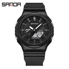 Годинник  Sanda 3167 Black-White