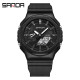 Watch Sanda 3167 Black-White