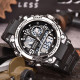 Watch Sanda 6024 Black-Silver