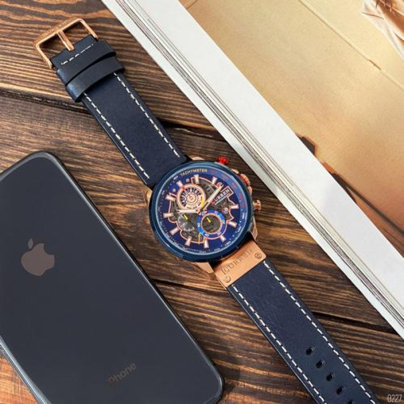 Watch Curren 8380 Blue-Cuprum
