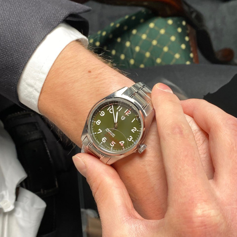Watch Pagani Design PD-1717 Silver-Green