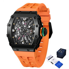 Годинник  Pagani Design PD-1738 Black-Orange