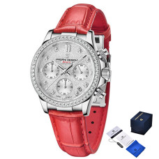 Часы  Pagani Design PD-1730 Silver-Red