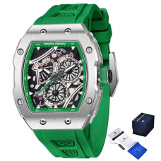 Часы  Pagani Design PD-YS012 Silver-Green