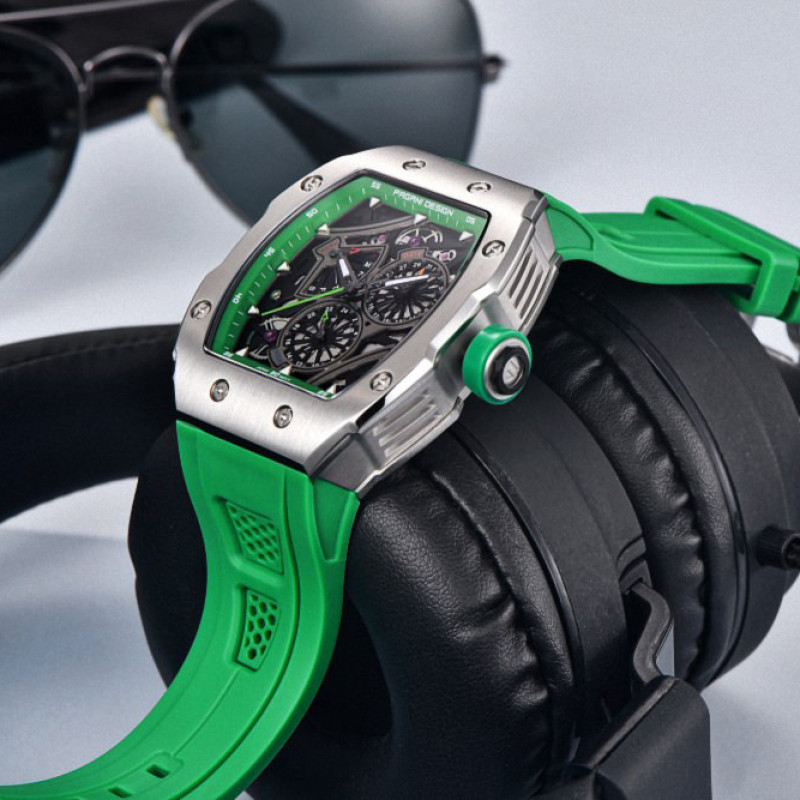 Watch Pagani Design PD-YS012 Silver-Green