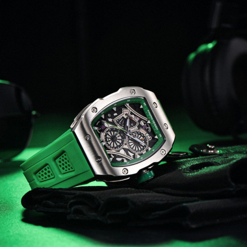 Watch Pagani Design PD-YS012 Silver-Green
