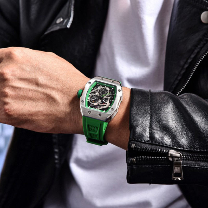 Watch Pagani Design PD-YS012 Silver-Green