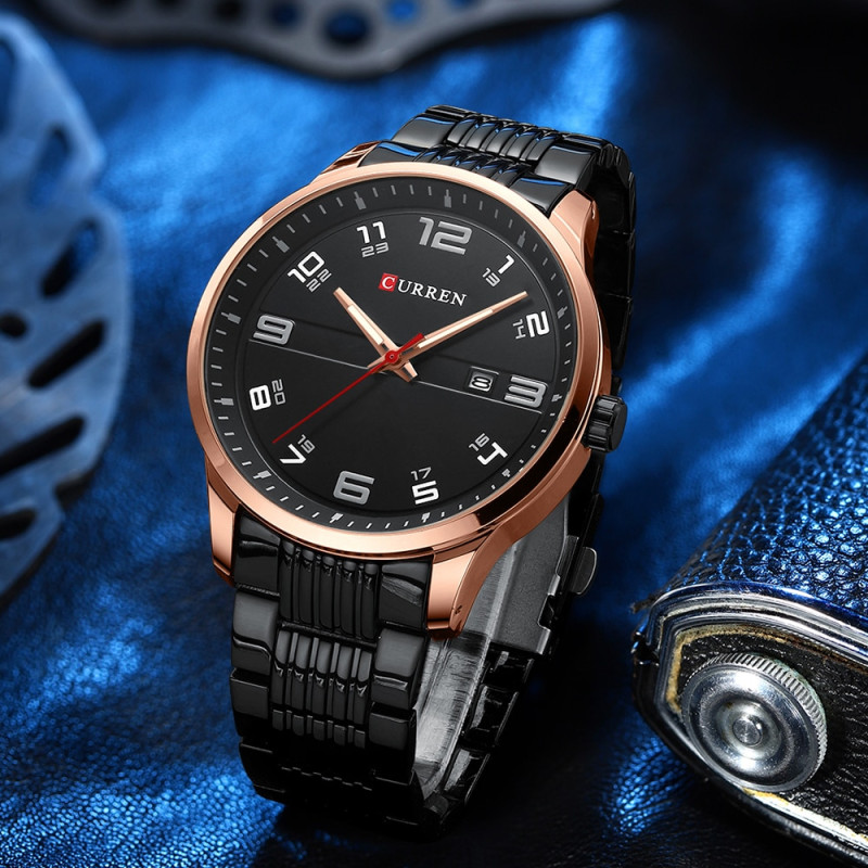 Watch Curren 8411 Black-Gold
