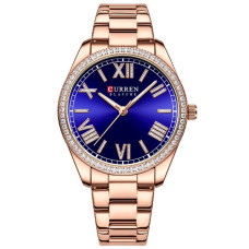 Часы  Curren 9088 Rose Gold-Blue