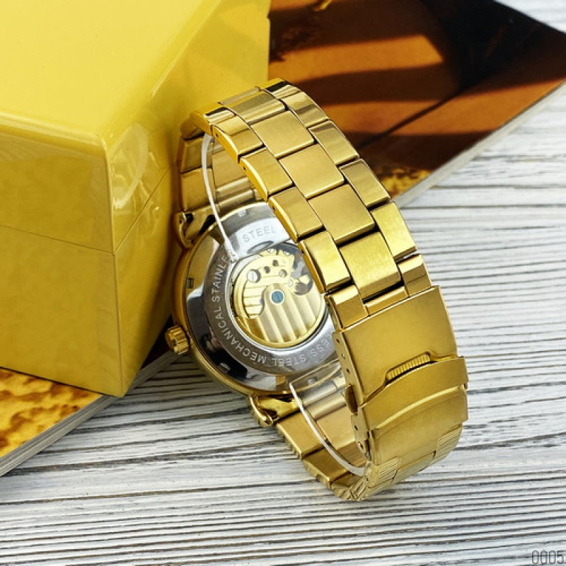 Watch Forsining 8177 Gold-Black