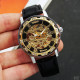 Watch Winner 8012 Diamonds Automatic Black-Silver-Gold-Black