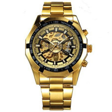 Часы  Forsining 8042 Gold-Black