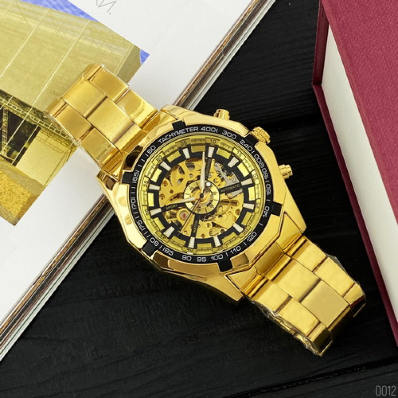 Watch Forsining 8042 Gold-Black