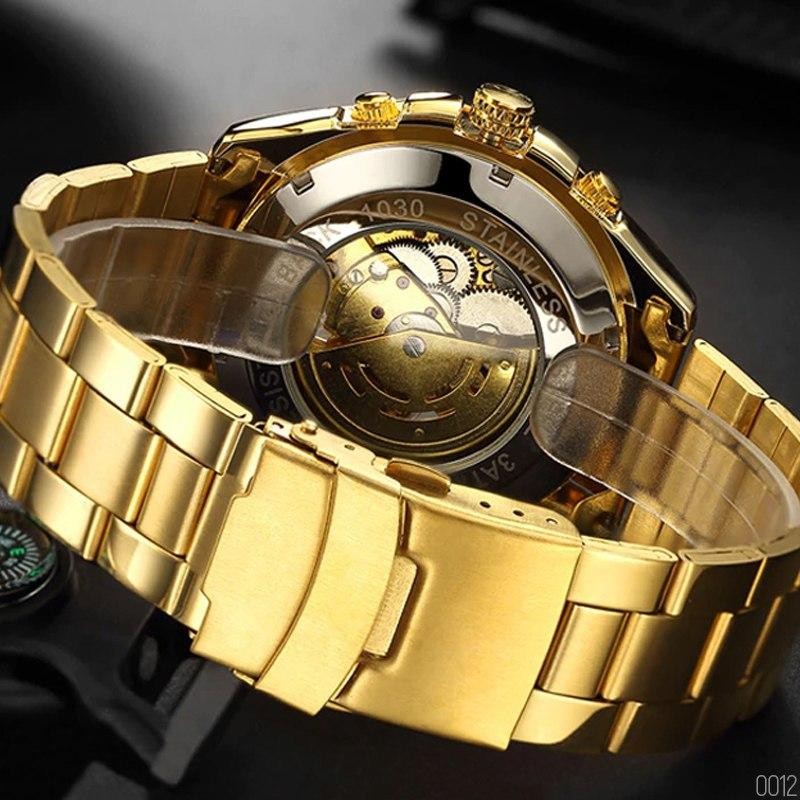 Watch Forsining 8042 Gold-Black