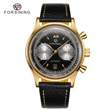 Часы  Forsining 6921 Gold-Black