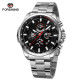 Watch Forsining 6909 Silver-Black