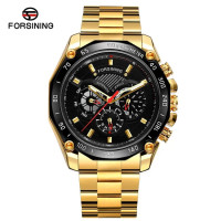 Watch Forsining 6910 Gold-Black