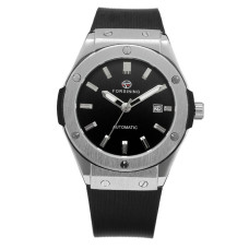 Часы  Forsining 8107 Silver-Black