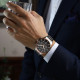 Watch Curren 8435 Silver-Rose Gold-Black