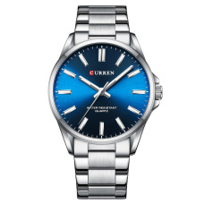 Часы  Curren 9090 Silver-Blue