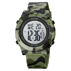 Годинник  Skmei 1772CMGNWT Camo Green-White