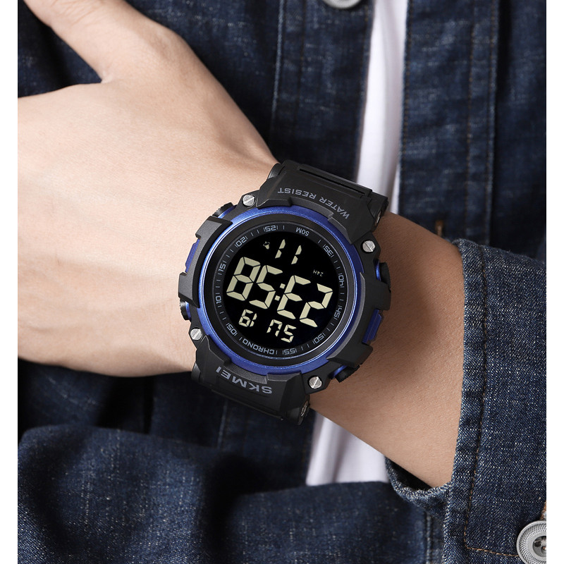 Watch Skmei 1886BUBK Black-Blue-Black SALE