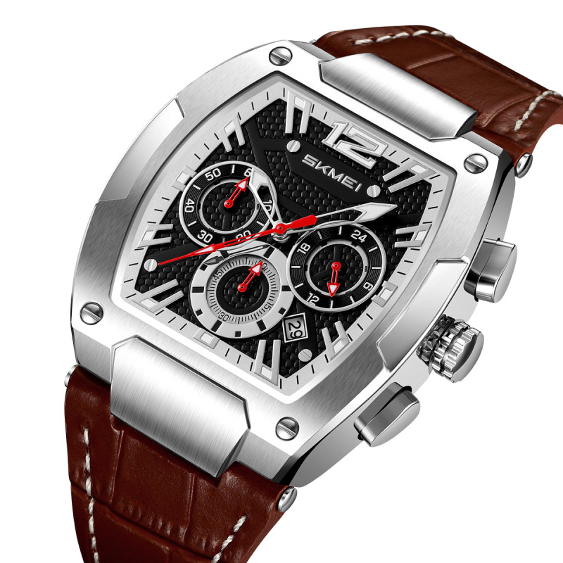 Watch Skmei 9357SIBN Silver-Brown