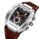 Watch Skmei 9357SIBN Silver-Brown