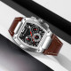 Watch Skmei 9357SIBN Silver-Brown