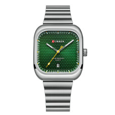 Часы  Curren 8460 Silver-Green
