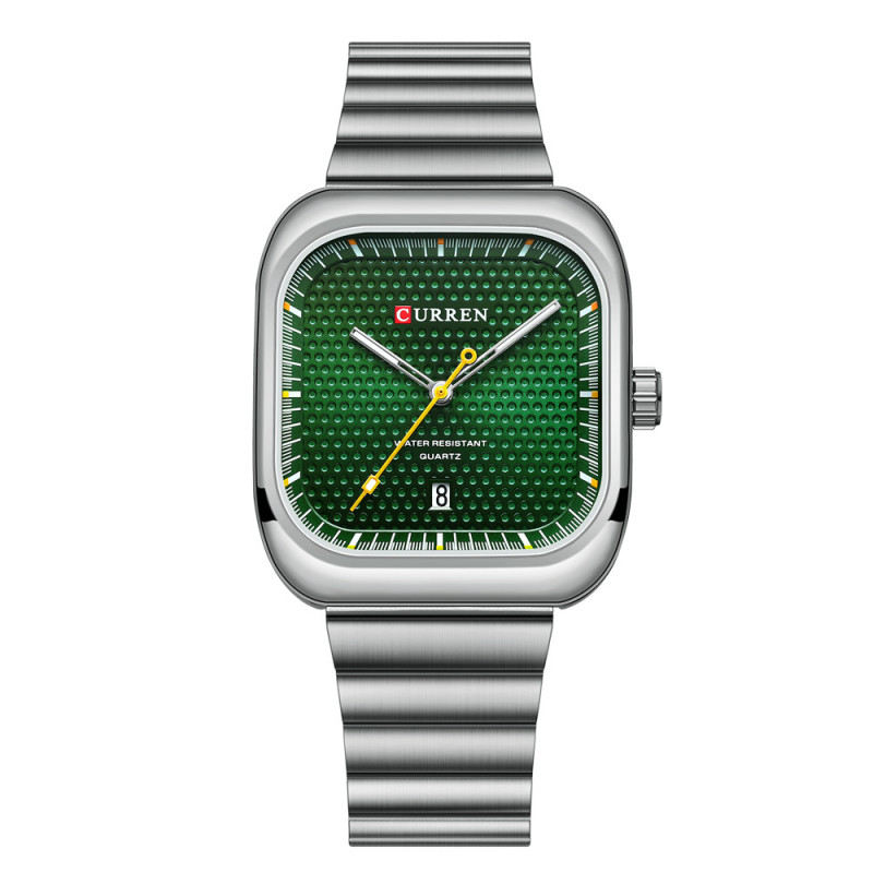 Watch Curren 8460 Silver-Green