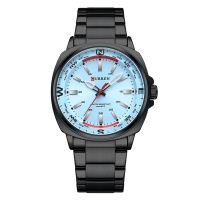 Watch Curren 8455 Black-Blue