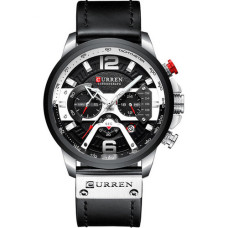 Часы  Curren 8329 Black-Silver