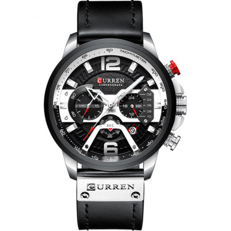 Watch Curren 8329 Black-Silver