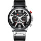 Watch Curren 8329 Black-Silver