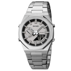 Часы  Skmei 1816SIBK Silver-Black