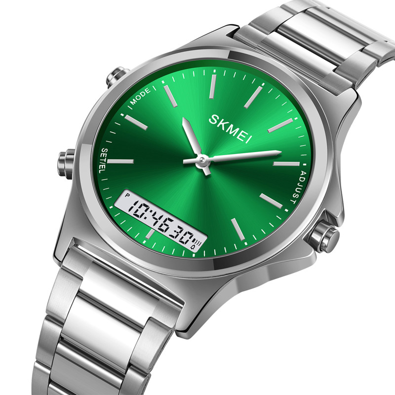 Watch Skmei 2120SIGN Silver-Green