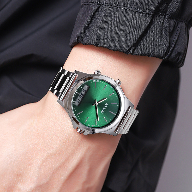 Watch Skmei 2120SIGN Silver-Green