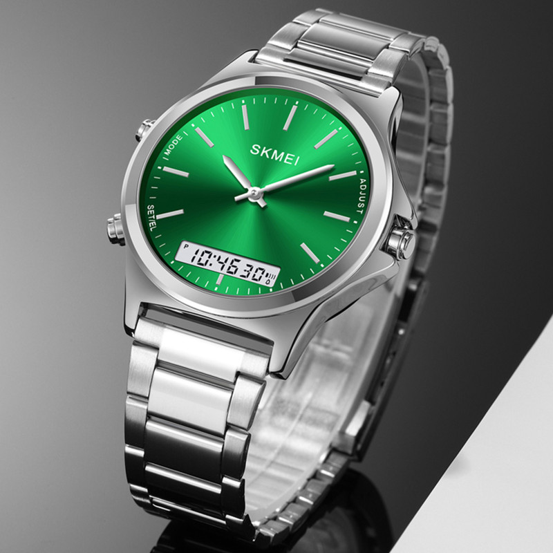 Watch Skmei 2120SIGN Silver-Green