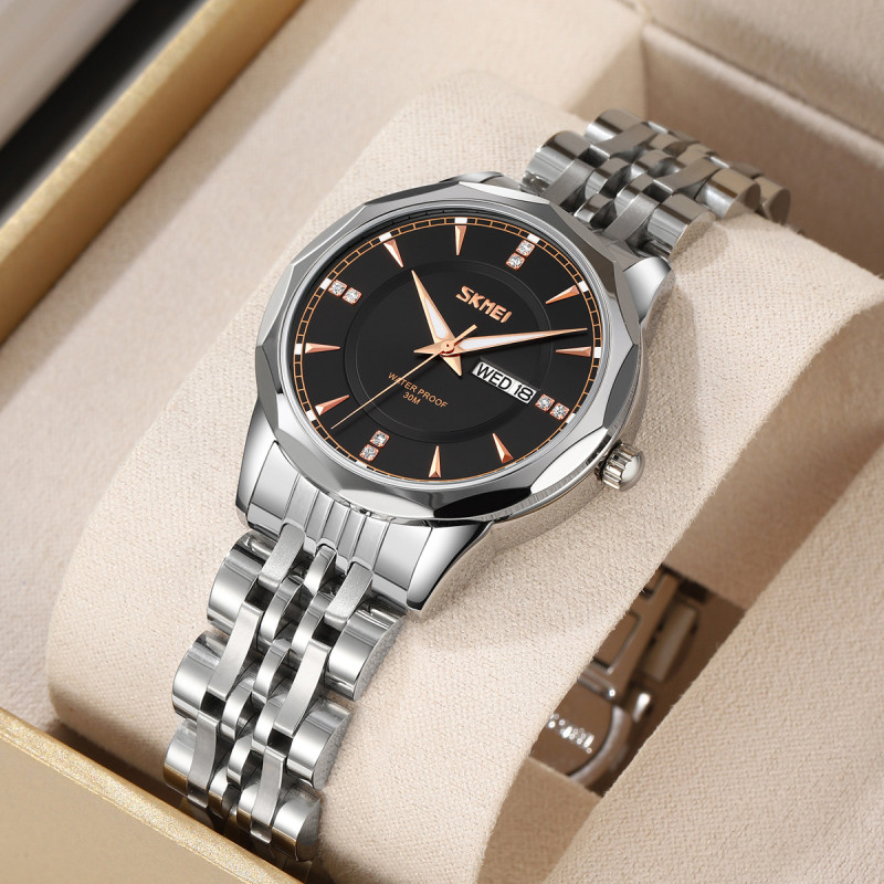Годинник Skmei 9264SIBK Silver-Black