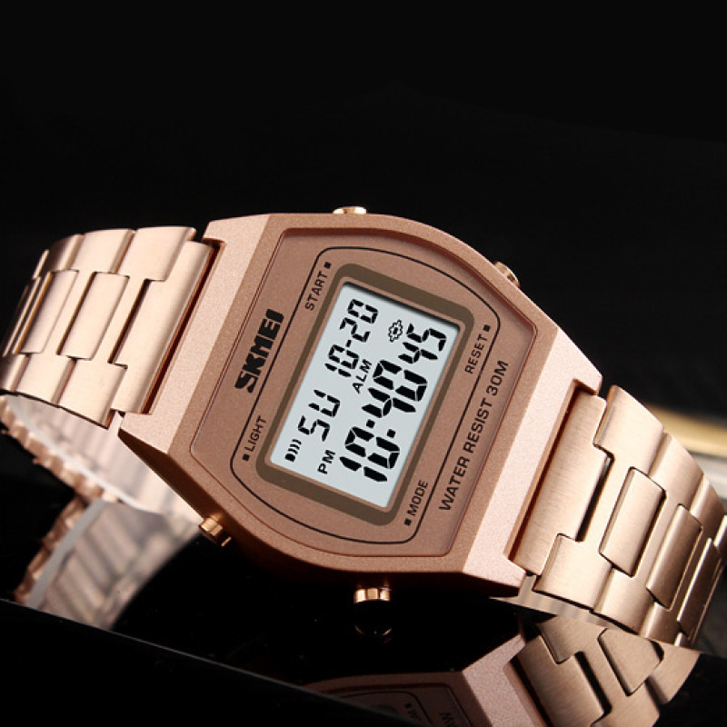 Watch Skmei 1328RGWT Rose Gold-White